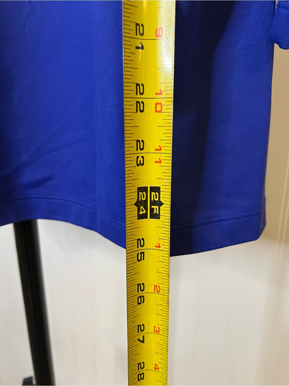 Chico's zenergy Long Sleeve Top w/Built in Bra in Royal Blue. Size 2, L - Picture 7 of 7